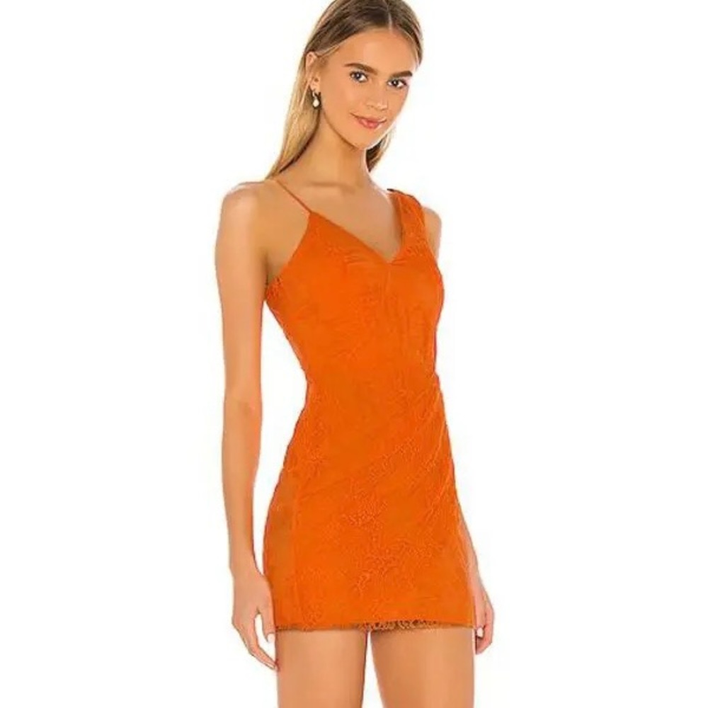 x REVOLVE Olivia Mini Dress in Orange
Michael Costello - Picture 2 of 5